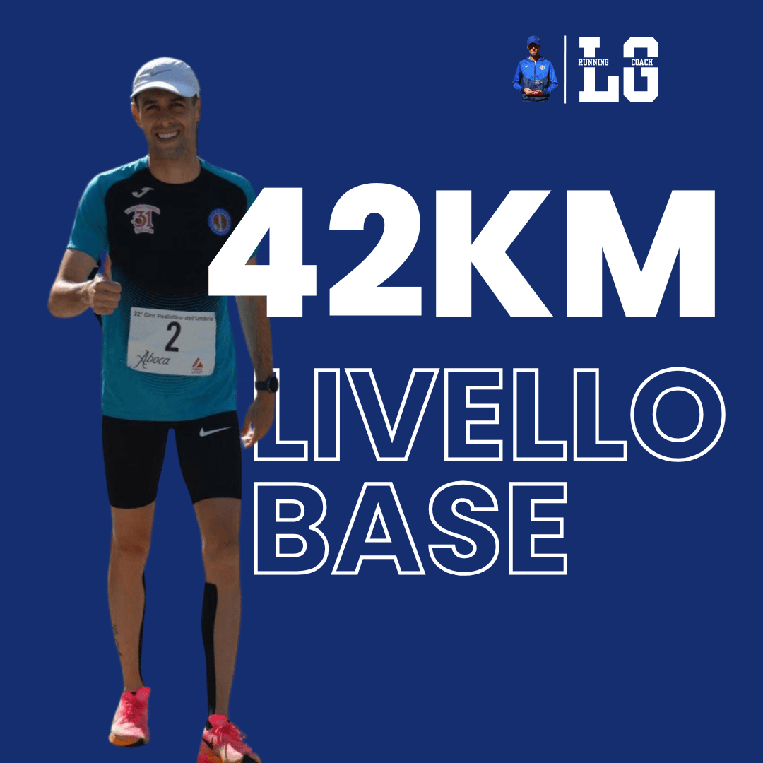 Leonardo Grilli in gara. Programma maratona, livello base.