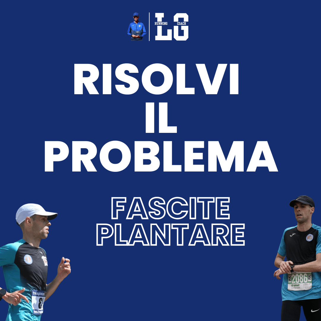 Leonardo Grilli in corsa. Scheda esercizi per la fascite plantare.