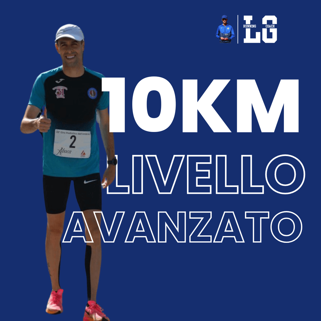 Leonardo Grilli in gara. Programma 10 km, livello avanzato.