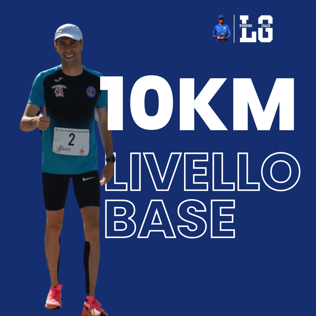 Leonardo Grilli in gara. Programma 10 km, livello base.