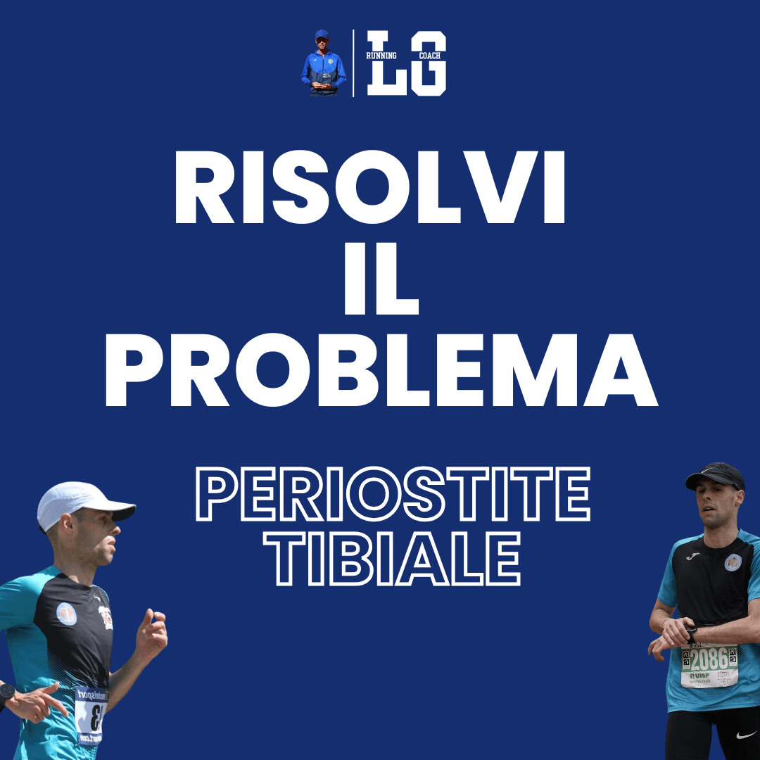Leonardo Grilli in corsa. Scheda esercizi per la periostite tibiale.